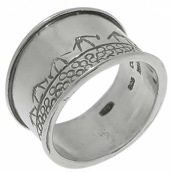 Серебряное кольцо 01R749