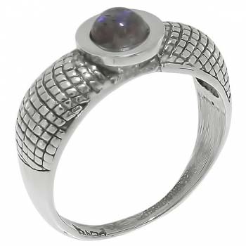 Серебряное кольцо с лабрадором MVR1653LB