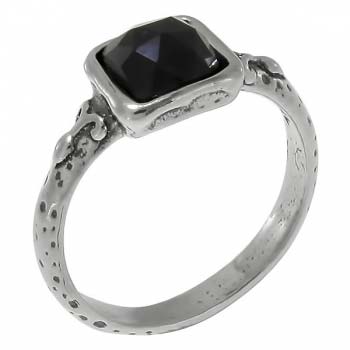 Серебряное кольцо с ониксом 01R1341ON