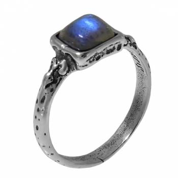 Серебряное кольцо с лабрадором 01R1341LB