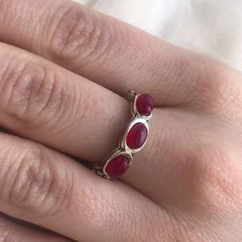 Серебряное кольцо с жадеитом 01R2770JD