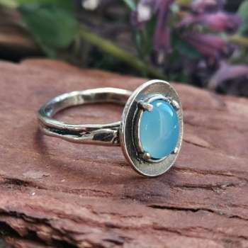 Серебряное кольцо с халцедоном MVR1570HL