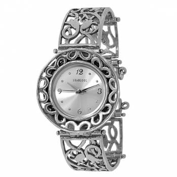 Серебряные часы 01W657