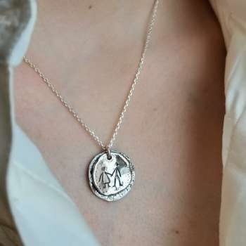 Серебряное колье 01N1762/1