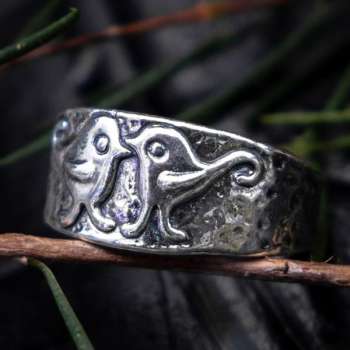 Серебряное кольцо 01R1478
