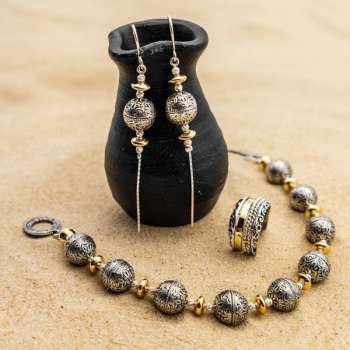 Серебряные серьги MVEh20