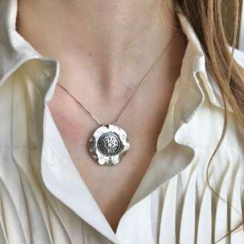Серебряное колье MVN1149