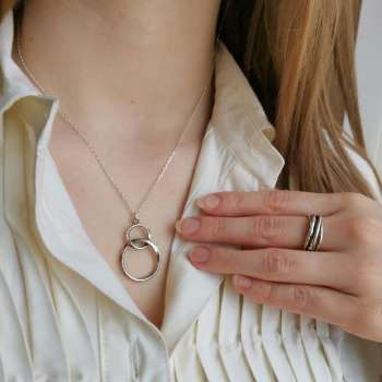 Серебряное кольцо 01R596