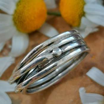 Серебряное кольцо 01R596