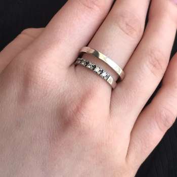 Серебряное кольцо с куб.цирконом MVR1314CZ