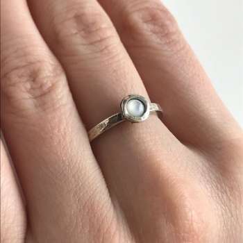 Серебряное кольцо с перламутром MVR1435/12PL