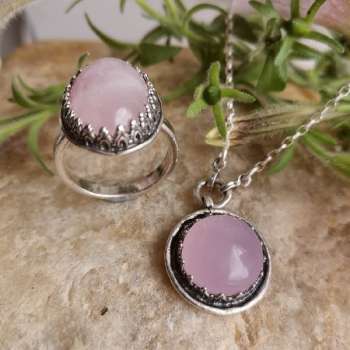 Серебряное кольцо с кварцем 01R2791QZ