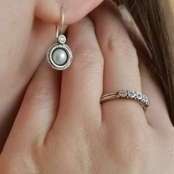 Серебряное кольцо с куб.цирконом MVR1436/10CZ