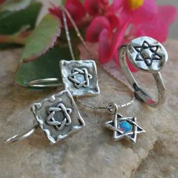Серебряное колье с опалом иск. 01N2278OP