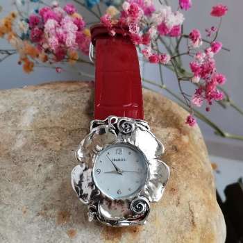 Серебряные часы 01W693R