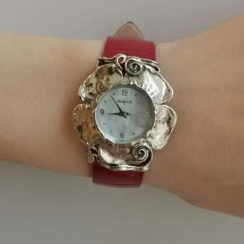 Серебряные часы 01W693R