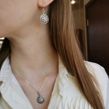 Серебряное колье MVN1033/1