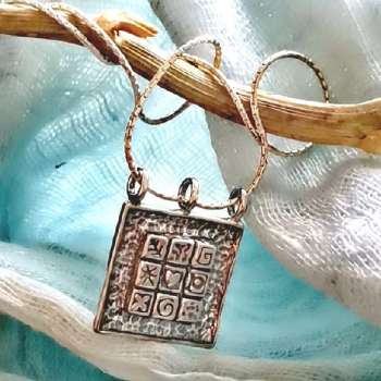 Серебряное колье 01N1761