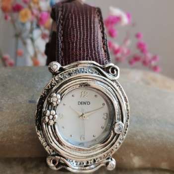 Серебряные часы с куб.цирконом 01W695BRCZ/1