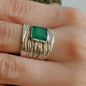Серебряное кольцо с халцедоном 01R2557HL/1