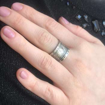 Серебряное кольцо 01R1591