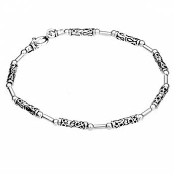 Серебряный браслет 01B1034