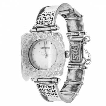 Серебряные часы 01W043