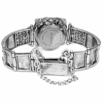 Серебряные часы 01W043