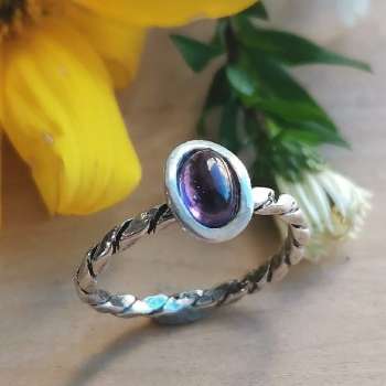 Серебряное кольцо с аметистом MVR1435/11AM