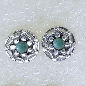 Серебряные серьги с бирюзой MVE2133TQ