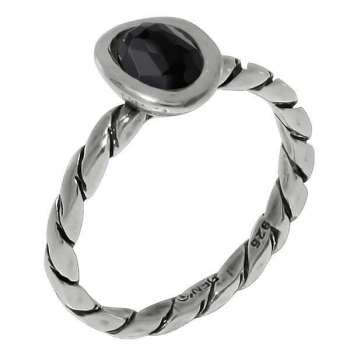 Серебряное кольцо с ониксом MVR1435/11ON