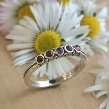 Серебряное кольцо с гранатом MVR1436/10GR