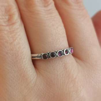 Серебряное кольцо с гранатом MVR1436/10GR