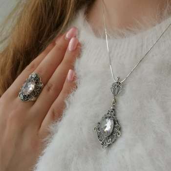 Серебряное кольцо с куб.цирконом MVR1060CZ