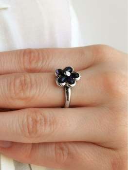 Серебряное кольцо с аметистом MVR1649AM