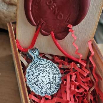 Серебряные печати Соломона с печатью всех ангелов PD03