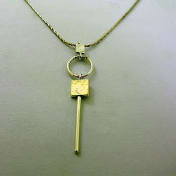 Серебряное колье с золотом MVN1800G