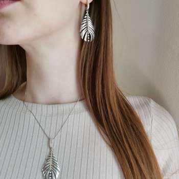 Серебряные серьги с куб.цирконом и золотом MVE2082GCZ