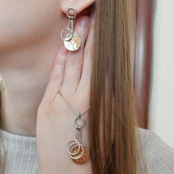 Серьги с золотом MVE1806G