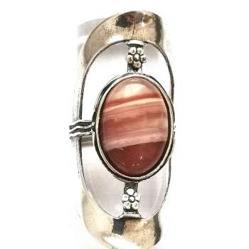 Серебряное кольцо с сердоликом 01R931SR