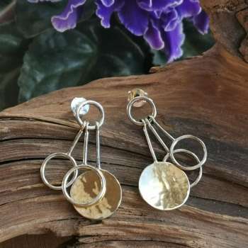 Серьги с золотом MVE1806G