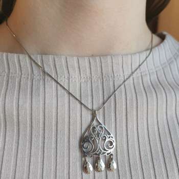 Серебряный кулон MVP1712