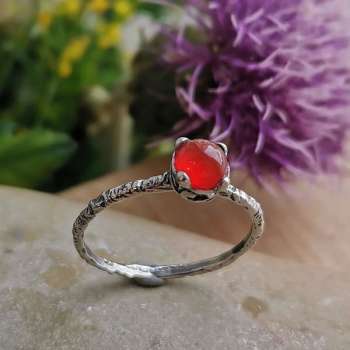 Серебряное кольцо с сердоликом MVR1569SR