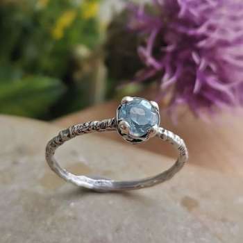 Серебряное кольцо с топазом MVR1569BT