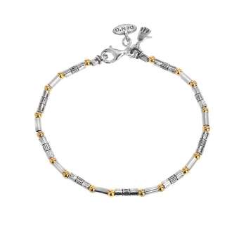 Серебряный браслет с голдфилд Y01B210GF