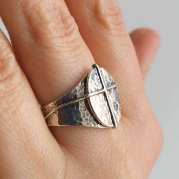 Серебряное кольцо с куб.цирконом 01R2625CZ