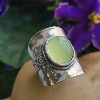 Серебряное кольцо с халцедоном 01R2730HL/2
