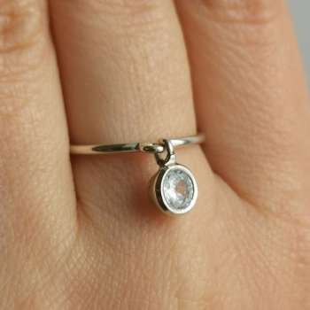 Серебряное кольцо с куб.цирконом 01R3144CZ