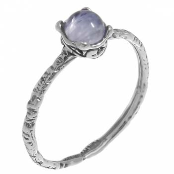 Серебряное кольцо с лунным камнем MVR1569MS